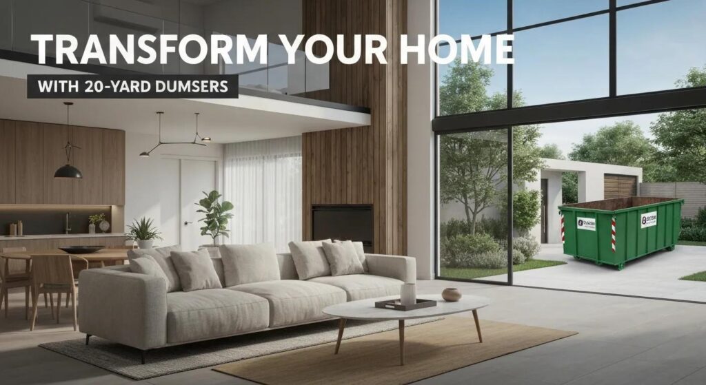 Transform Your Home with 20-Yard Dumpsters